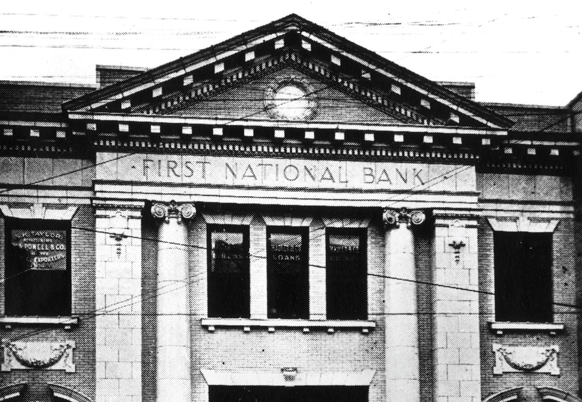 Ask McGehee: What's the story of the First National Bank building on St - First National Bank Of Anderson Navasota