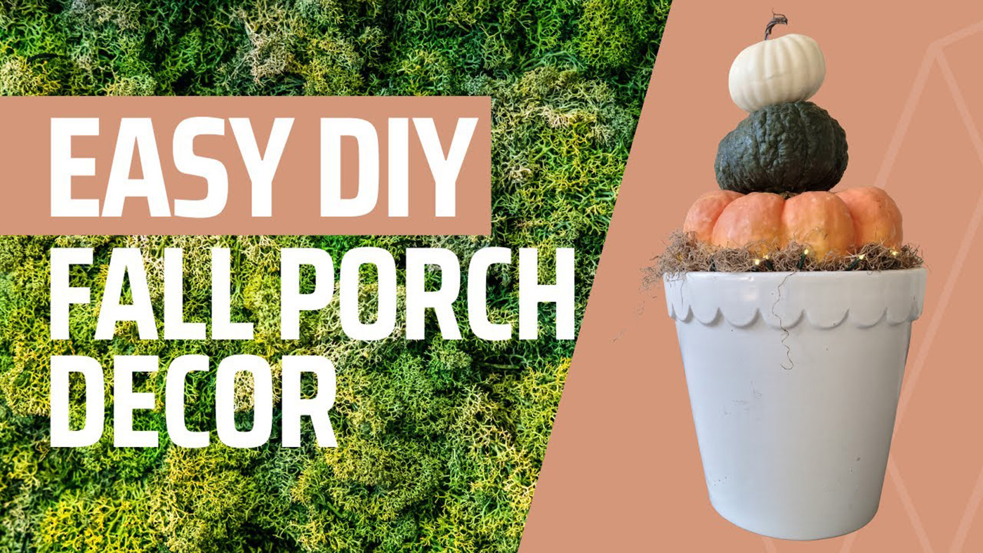 Video Easy Fall Front Door Decor